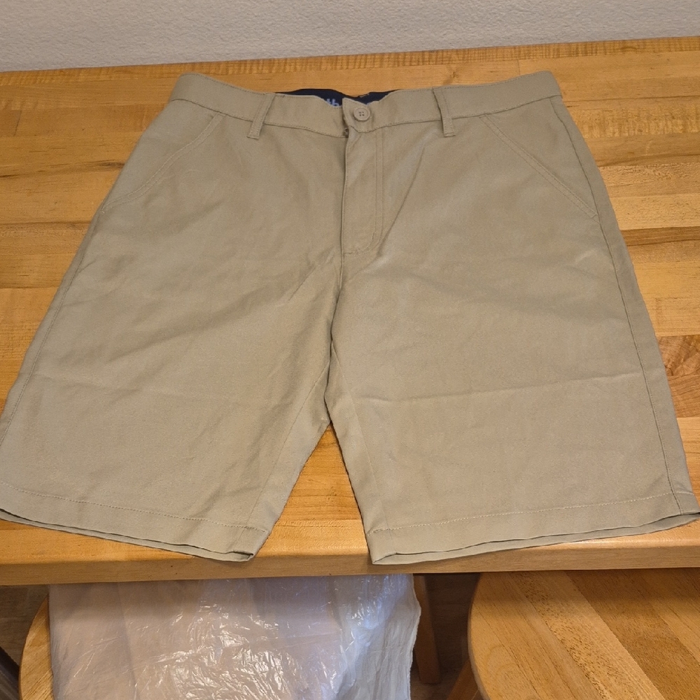 French Toast Adjustable Khaki Shorts